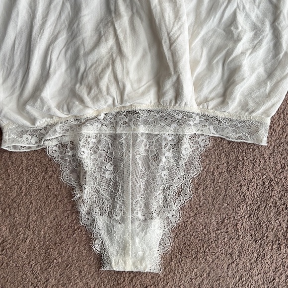 NWT Free People Elsa Bodysuit Cream - Picture 6 of 12